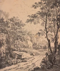 Italian Landscape, between Ancona and Sinigaglia